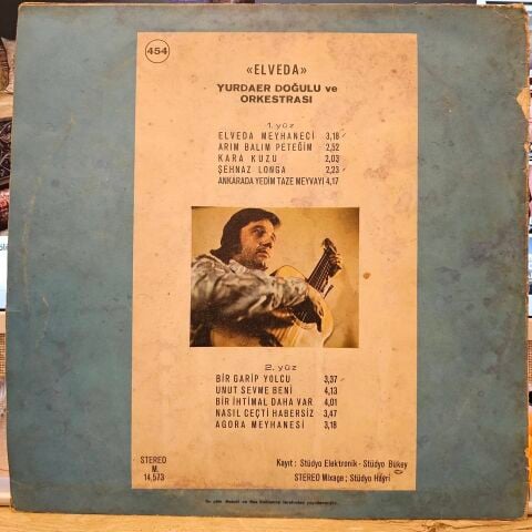 Yurdaer Doğulu – Elveda LP PLAK