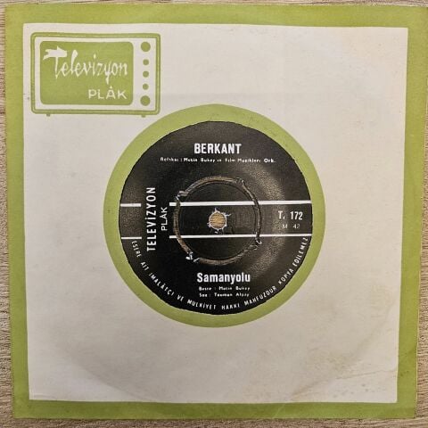 BERKANT - SAMANYOLU 45LİK PLAK