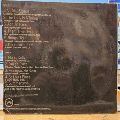 Ella Fitzgerald – The Best Of Ella Fitzgerald Vol. 2 LP PLAK