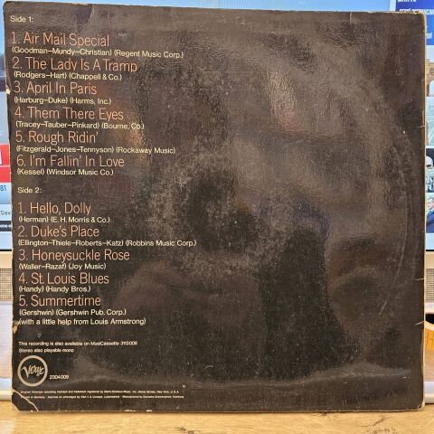 Ella Fitzgerald – The Best Of Ella Fitzgerald Vol. 2 LP PLAK
