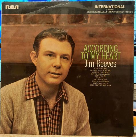 Jim Reeves – According To My Heart LP PLAK