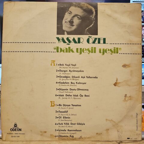 Yaşar Özel – Bak Yeşil Yeşil LP PLAK