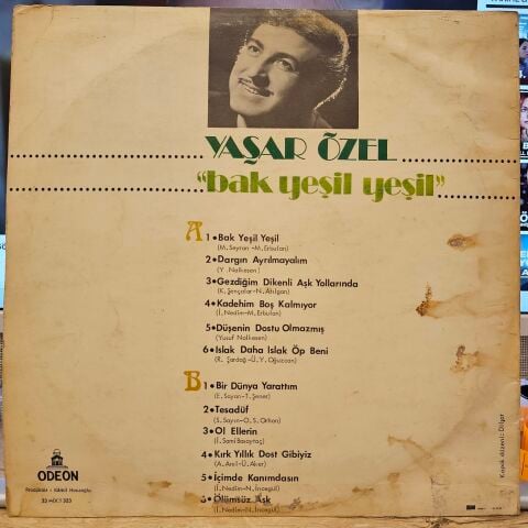 Yaşar Özel – Bak Yeşil Yeşil LP PLAK