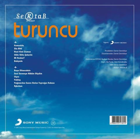 SERTAB ERENER - TURUNCU LP PLAK