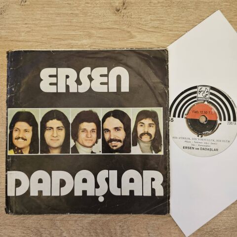 Ersen ve Dadaşlar – Bir Ayrılık Bir Yoksulluk Bir Ölum / Yedin Beni 45LİK PLAK...