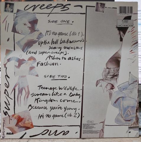 David Bowie – Scary Monsters LP PLAK