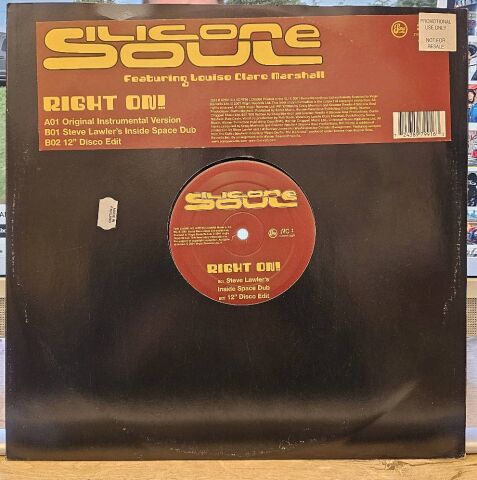 Silicone Soul Featuring Louise Clare Marshall – Right On! LP PLAK