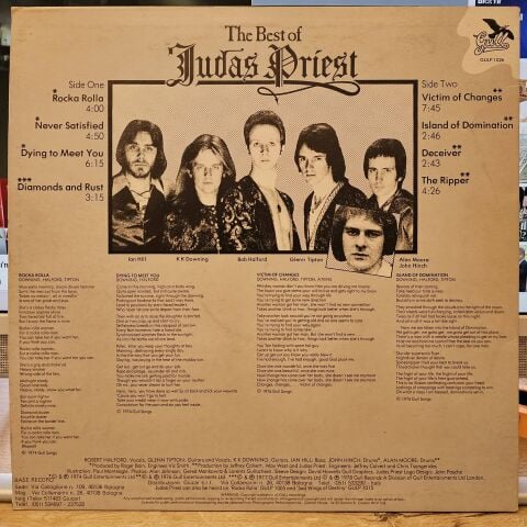 Judas Priest – The Best of LP PLAK