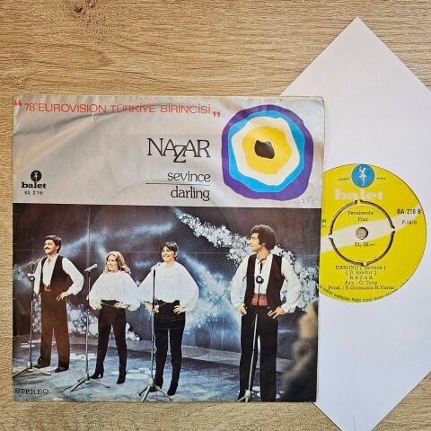 Nazar , Nilüfer – Sevince / Darling 45LİK PLAK