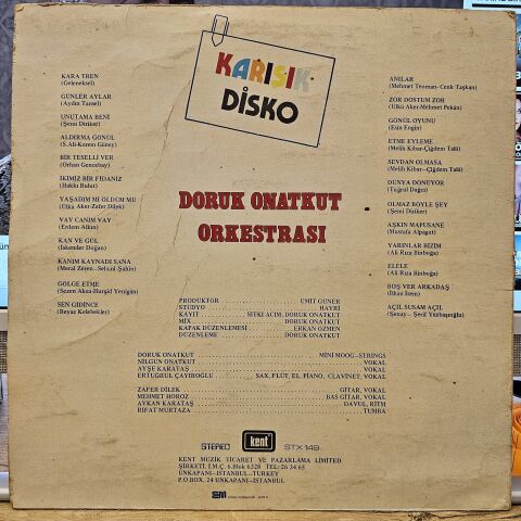Doruk Onatkut Orkestrası – Karışık Disko LP PLAK