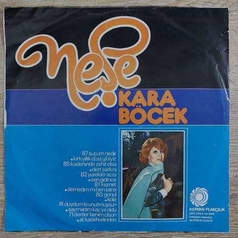 NEŞE KARABÖCEK - SUÇUM NEDİR 45LİK PLAK
