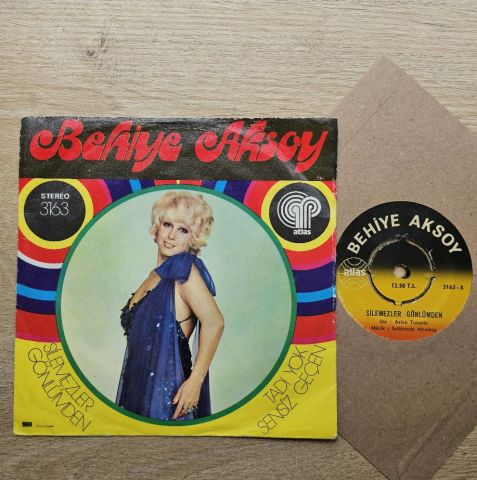 BEHİYE AKSOY - SİLEMEZLER GÖNLÜMDEN 45LİK PLAK