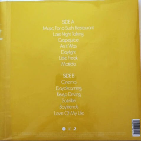 HARRY STYLES - HARRY HOUSE TRANSLUCENT YELLOW  LP PLAK