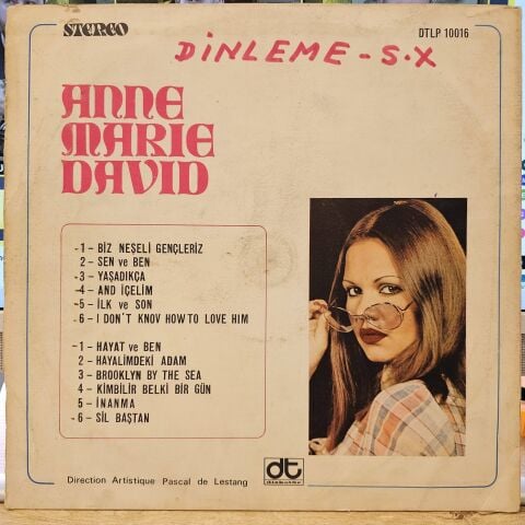 Anne-Marie David – Anne-Marie David LP PLAK