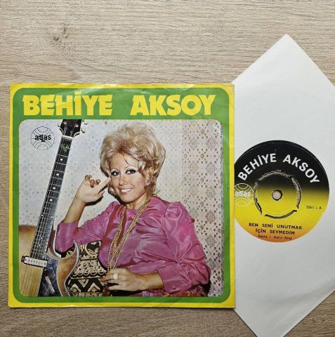 BEHİYE AKSOY - BEN SENİ UNUTMAK İÇİN SEVMEDİM 45LİK PLAK