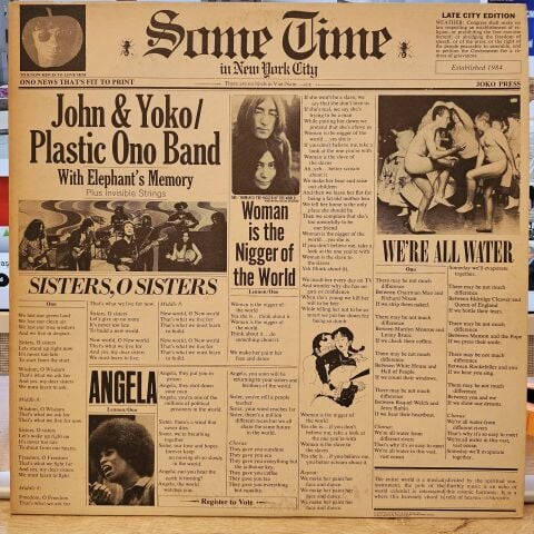 John & Yoko / Plastic Ono Band – Some Time In New York City LP PLAK