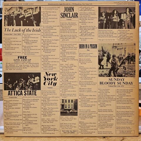 John & Yoko / Plastic Ono Band – Some Time In New York City LP PLAK