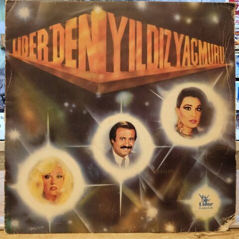 Selami Şahin, Gönül Akkor, Bülent Ersoy – Lider'den Yıldız Yağmuru LP PLAK