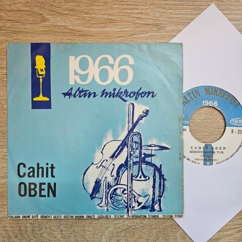 Cahit Oben – Hergün Kavga Var / Şey 45LİK PLAK