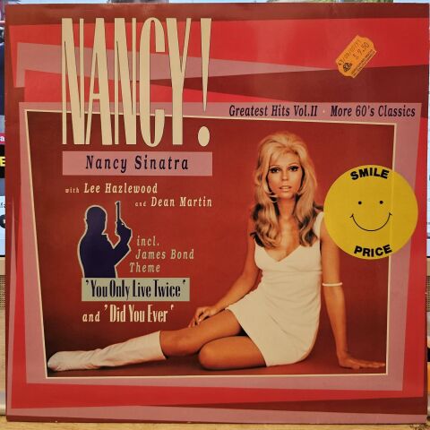 Nancy Sinatra With Lee Hazlewood And Dean Martin – Nancy! (Greatest Hits Vol.II) LP PLAK