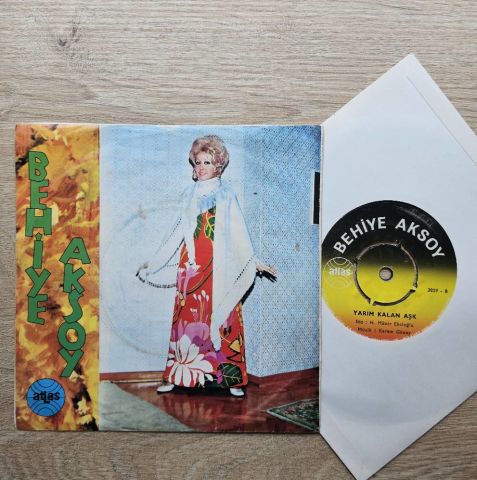 BEHİYE AKSOY - YARIM KALAN AŞK 45LİK PLAK