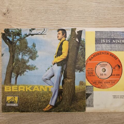 BERKANT - SANA GÖNÜL VERDİM DİYE 45LİK PLAK