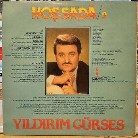 Yıldırım Gürses – Hoş Sada 2 LP PLAK
