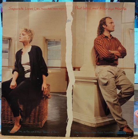 Phil Collins And Marilyn Martin – Separate Lives (Love Theme From White Nights) LP PLAK