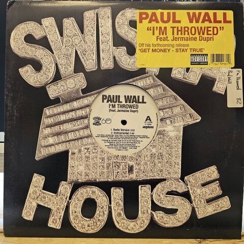 Paul Wall Feat. Jermaine Dupri – I'm Throwed LP PLAK