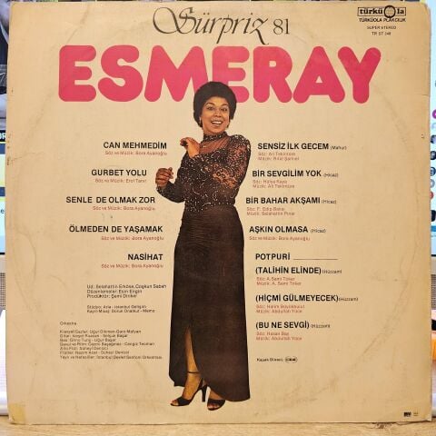 Esmeray – Sürpriz 81 LP PLAK