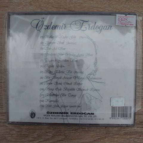 ÖZDEMİR ERDOĞAN - BESTELER GÜFTELER CD
