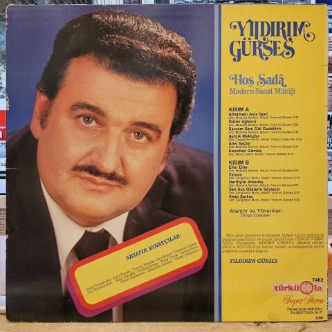 Yıldırım Gürses – Hoş Sada LP PLAK