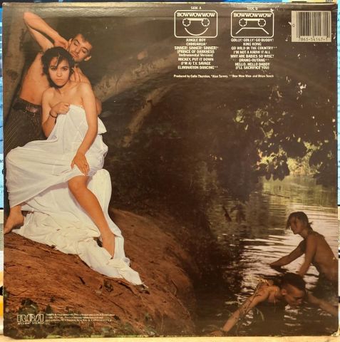 Bow Wow Wow – See Jungle! See Jungle! Go Join Your Gang Yeah! City All Over, Go Ape Crazy LP PLAK