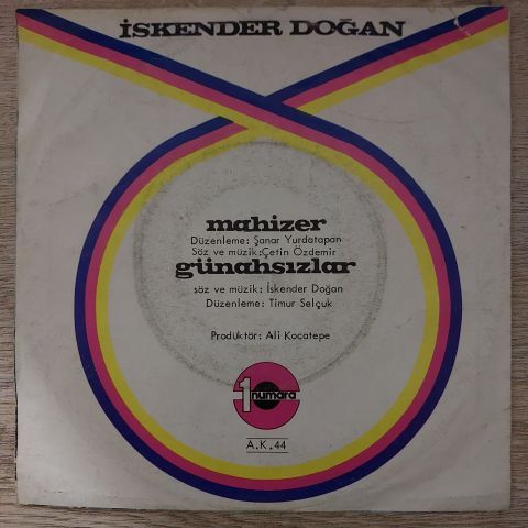 İskender Doğan – Mahizer / Günahsızlar 45LİK PLAK