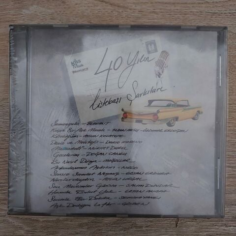 40 YILIN LİSTE BAŞI ŞARKILARI CD