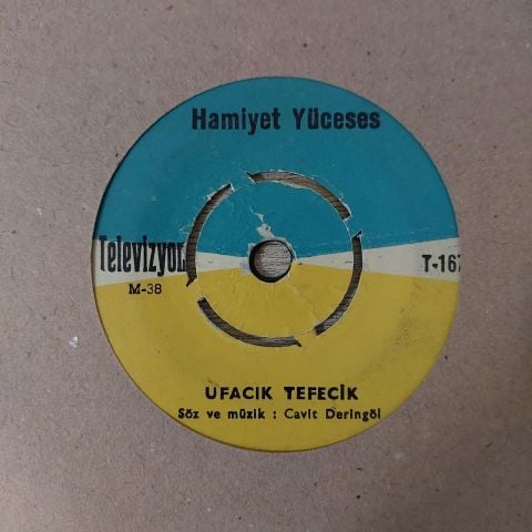 Hamiyet Yüceses – Siyah Gözler / Ufacık Tefecik 45LİK PLAK