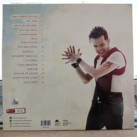 KENAN DOĞULU - AŞKA TÜRLÜ ŞEYLER LP PLAK