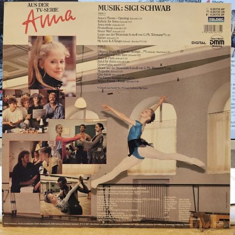 Sigi Schwab – Anna (Original Soundtrack Aus Der Gleichnamigen TV-Serie) LP PLAK