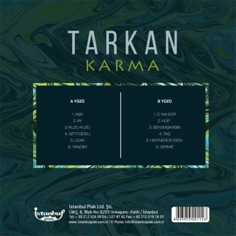 TARKAN - KARMA LP PLAK