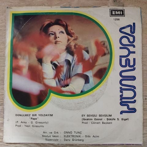 Hümeyra – Dönülmez Bir Yoldayım / Ey Sevgili Sevgilim 45LİK PLAK