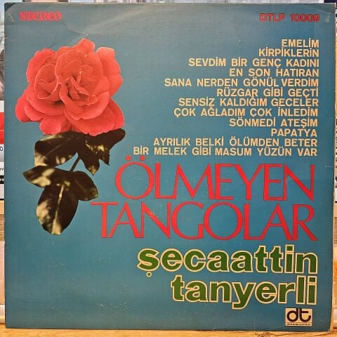 Şecaattin Tanyerli – Ölmeyen Tangolar LP PLAK