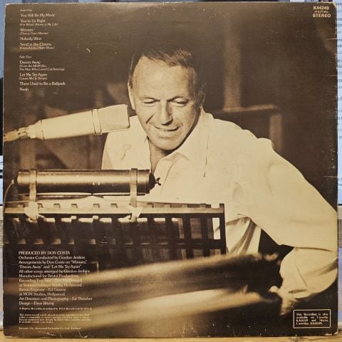 Frank Sinatra – Ol' Blue Eyes Is Back LP PLAK