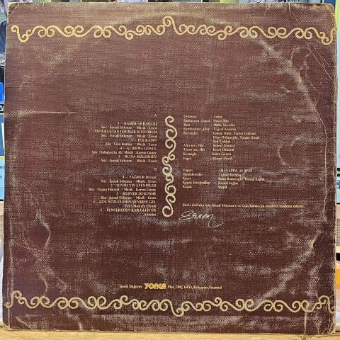 Ersen – Bu Da Bizlerden LP PLAK