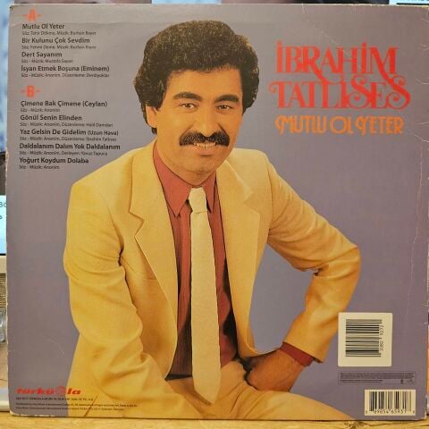 İbrahim Tatlıses – Mutlu Ol Yeter LP PLAK
