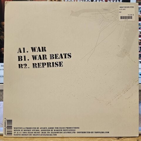 Julien Jabre – War LP PLAK