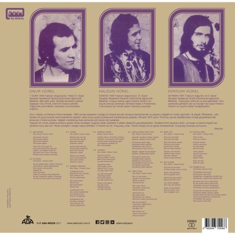 3 HÜREL - VOLUME 1 LP PLAK