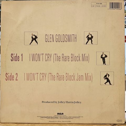 Glen Goldsmith – I Won't Cry LP PLAK