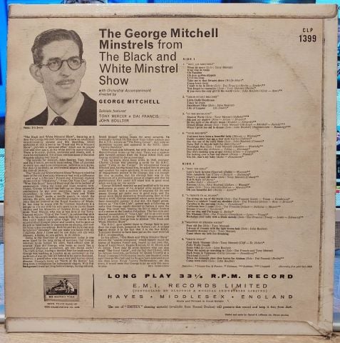 The George Mitchell Minstrels – The Black And White Minstrel Show LP PLAK