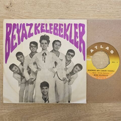 Beyaz Kelebekler – Benimde Bir Canım Yokmu / Emmioğlu 45LİK PLAK