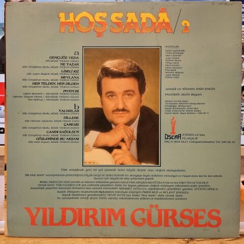 Yıldırım Gürses – Hoş Sada 2 LP PLAK